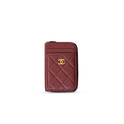 CHANEL SHORT ZIPPER WALLET AP1650 (11*7.5*2cm)
